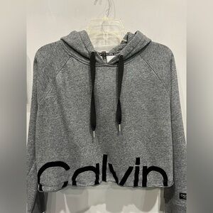 CALVIN KLEIN PERFORMANCE CROPPED HOODIE